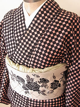 写真：春×オンナノコの着物コーディネート